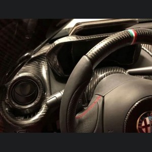 Alfa Romeo 4C Interior Air Vent Trim Kit - Carbon Fiber - Coupe